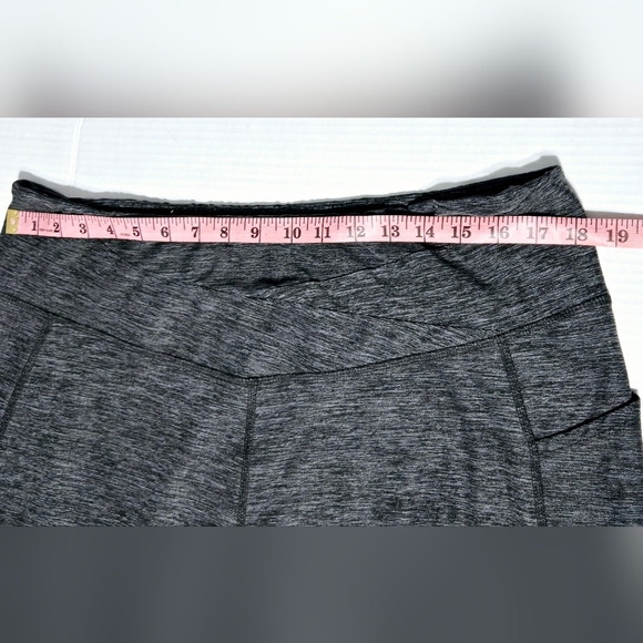 Heathered Grey Nine West Athletic Capri with pocket 3XL - Picture 8 of 8